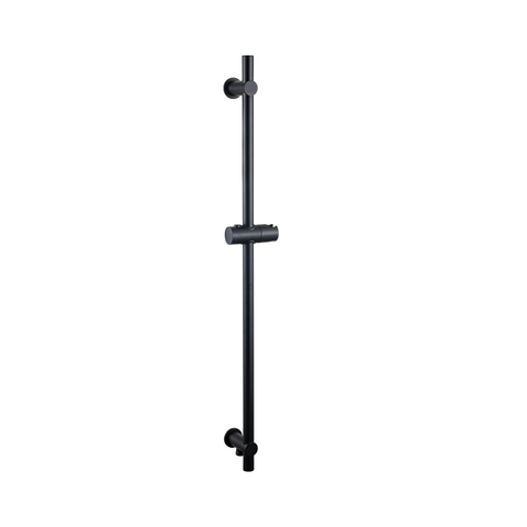 Fortifura Calvi Glijstang - 90cm - met geïntegreerde wandaansluitbocht - mat zwart SW1413835