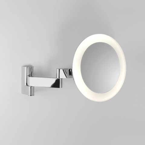 Astro Niimi Round miroir grossissant – grossissement 5x – Éclairage LED – Chrome SW680048