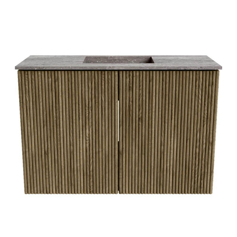 Mondiaz JOYA-DLUX Meuble de toilette 60cm - couleur Dusk - Vasque FAYE position Milieu Sans trou de robinet couleur Oza SW1425967