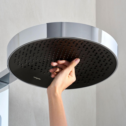 Hansgrohe RainFinity Showerpipe - 360 - 1jet - met showertablet - 350 - hoogglans chroom SW918118