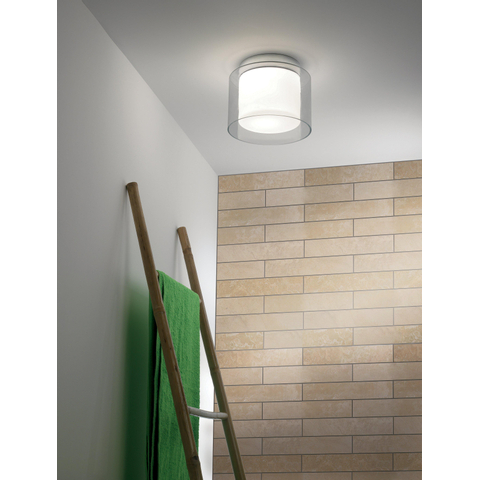 Astro Arezzo Ceiling Plafonnier 19,1cm IP44 culot E27 chrome SW75505