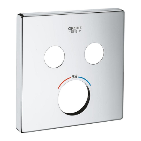 GROHE rozet - voor SmartControl verborgen - chroom SW789636