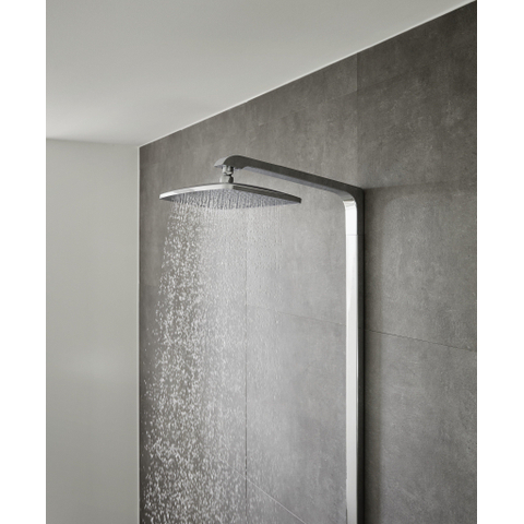 Hansgrohe Raindance e - select air - showerpipe - 360 - thermostaat - hoogglans chroom 0605558