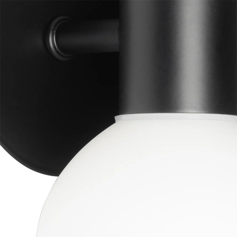 QAZQA Cederic wandlamp 8x20.4x11.3cm - 2 lichts - horizontaal/verticaal - IP44 - mat zwart SW1187220