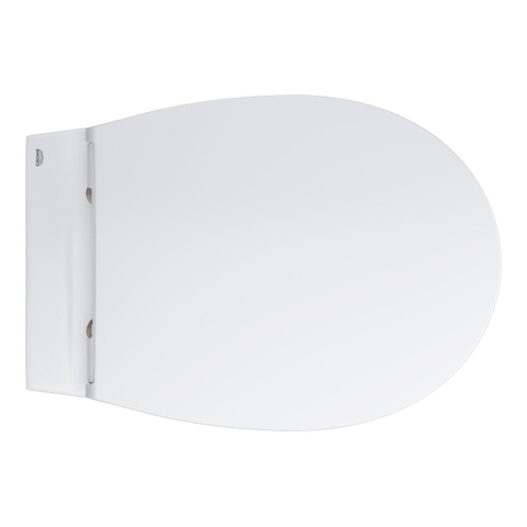 GROHE Solido Bau WC suspendu à fond creux sans bride 36.8x53.1cm 6/3L incl abattant blanc SW707018