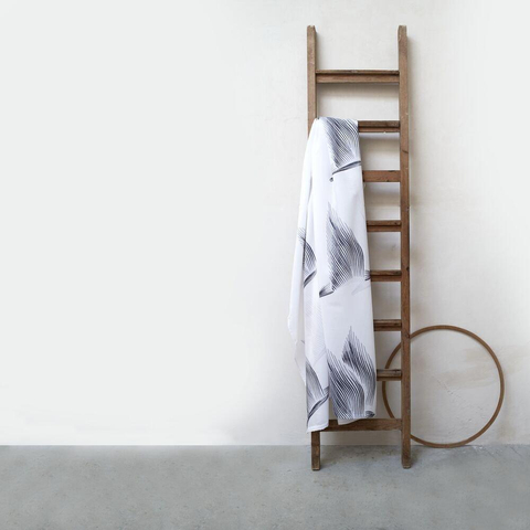 Sealskin Birds Rideau de douche 180x200 cm Polyester Noir / Blanc SW699527