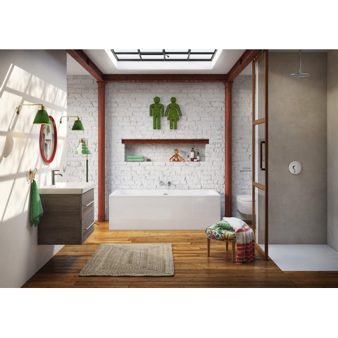 Villeroy & Boch Avento meubelwastafel - 65x47cm - 1 kraangat - met overloop CeramicPlus - White Alpine (glans wit) SW59866