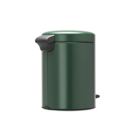 Brabantia Newicon Poubelle à pédale 5 litres avec seau intérieur en plastique vert sapin SW538283