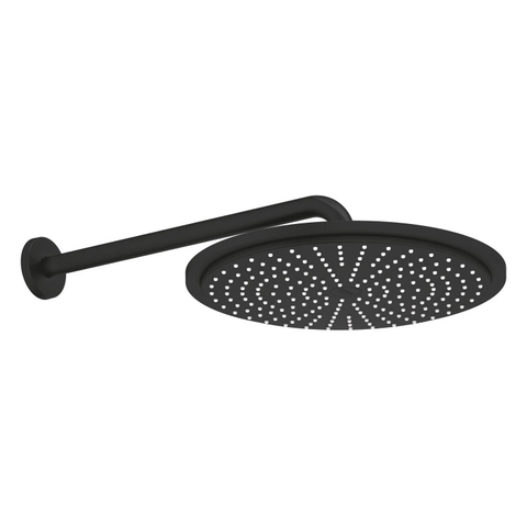 GROHE Rainshower Cosmopolitan 310 douche de tête - 31cm - bras mural 38cm - phantom black (noir) SW1477596