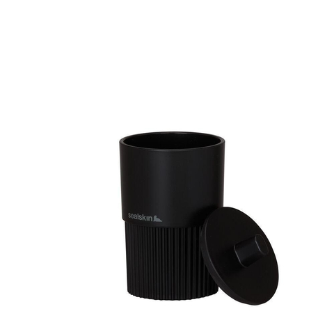 Sealskin Brave Boîte de rangement avec couvercle autoportante Noir SW699530