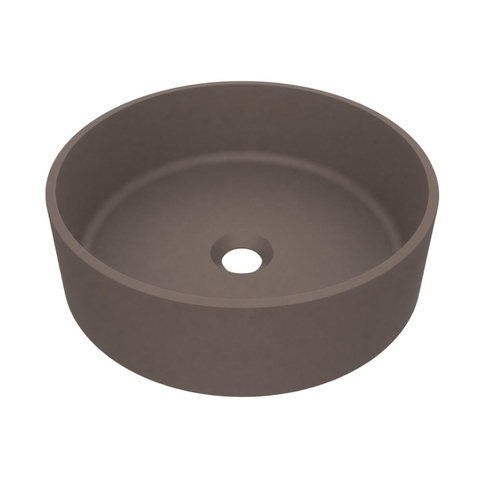 Arcqua Case Opbouw Waskom - rond - 40cm - mat mokka SW1584227