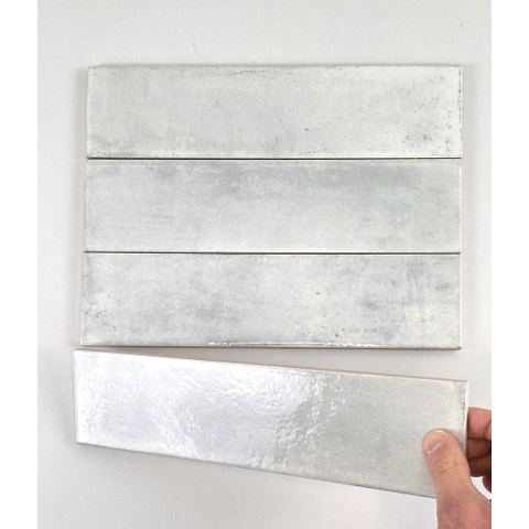 SAMPLE Terravito Sileno Voor wandtegel - 30x7.5cm - 8mm - Wit SW1221397