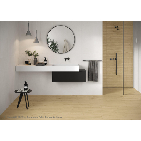 SAMPLE Terravito Flexaro Vloer- en wandtegel - 22,5x90cm - 8mm - gerectificeerd - (Bruin) SW1221556