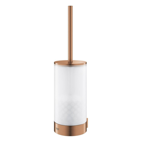 Grohe Selection Toiletaccessoires - closethouder - zonder klep - closetborstelset - handdoekhaak - brushed warm sunset (koper) SW1210920