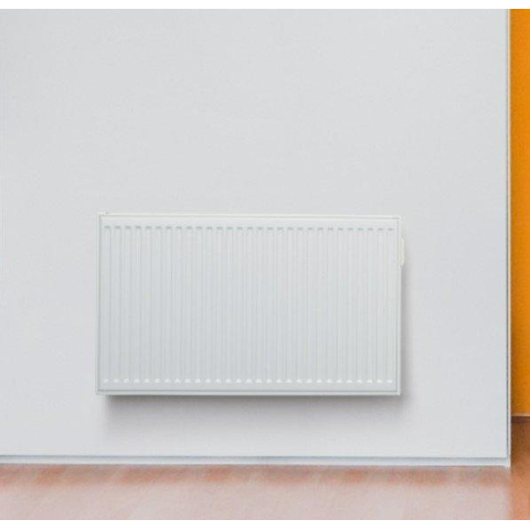 Vasco E panel h rb radiateur Design électrique 50x60cm 500watt Acier Traffic White SW196470