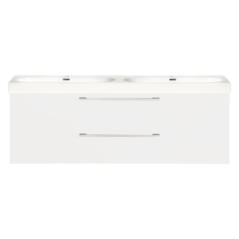 Differnz Somero badkamermeubelset FSC 120 cm hoogglans wit OUTLETSTORE STORE43476