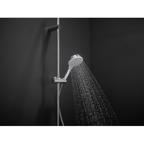 Hansgrohe Crometta Vario - handdouche - ecosmart - met 2 straalsoorten - diameter 10cm - met krachtige regenstraal en intens - wit chroom SW73220