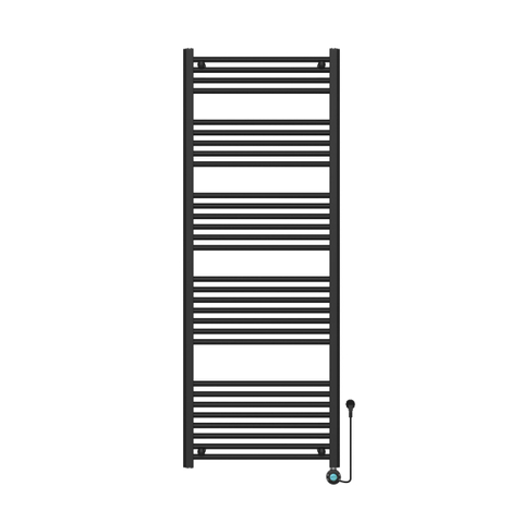 Rosani Avant sèche-serviettes - 60x160cm - électrique - 700 watts - noir mat SW1080142