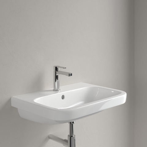 Villeroy & Boch Architectura lavabo - 65x47cm - 1 trou de robinet avec trop-plein dessous rectifié ceramic+ blanc SW29521