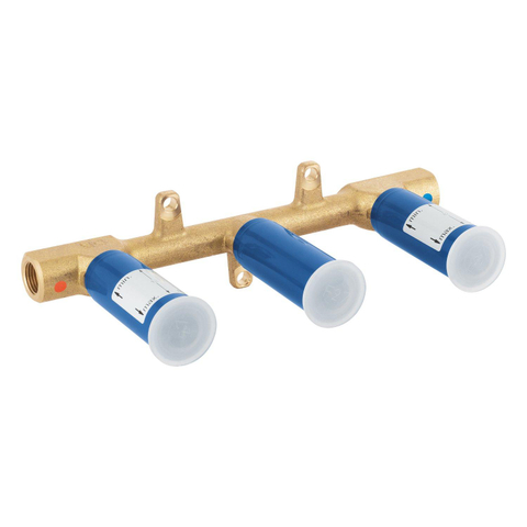 Grohe Inbouwdeel - voor 3-gats afbouwdeel wandkraan - inbouwdiepte 43-85mm SW375285