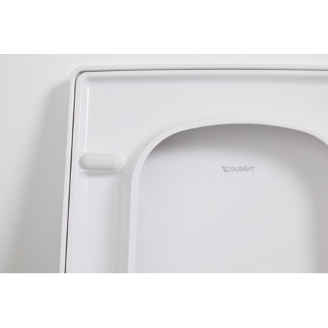 Duravit Viu Abattant WC avec couvercle softclose blanc SW297115