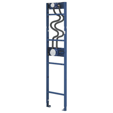 GROHE Rapido douche élément cadre - pour duo douche encastrée - bleu installation - noir mat SW1185544