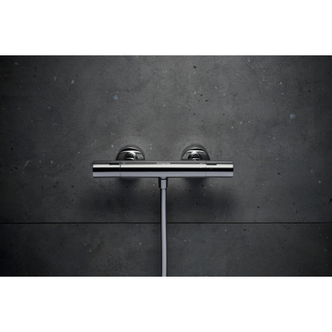 Hansgrohe Ecostat fine Douche - thermostaat - opbouw - mat zwart SW1152218