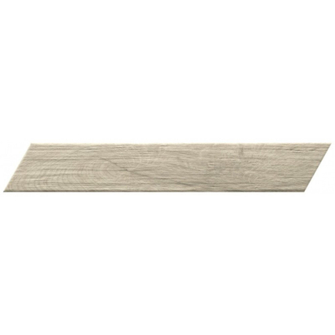 Terravito Elmare carrelage sol et mur - 7.5x45cm - 9mm - rectangulaire - R9 - effet bois - silver mat SW536610