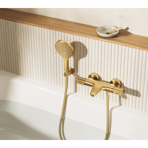 GROHE Grohtherm 1000 Performance badthermostaat - geborsteld cool sunrise (goud) SW1477734