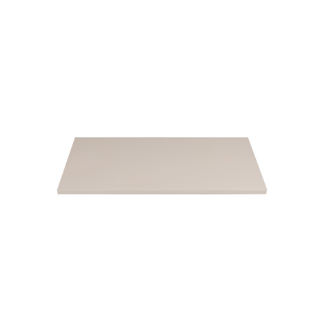 Saniclass Torino Plan vasque - 100.5x46x2.5cm - solid surface - blanc cassé SW1471863