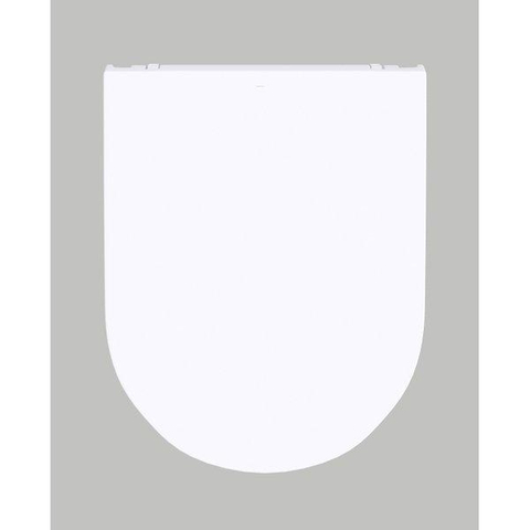 QeramiQ Dely Swirl Toiletset - 36.3x51.7cm - diepspoel - rimless - Geberit UP320 inbouwreservoir - 35mm zitting - koperen bedieningsplaat - rechtehoekige knoppen - wit mat SW1138639