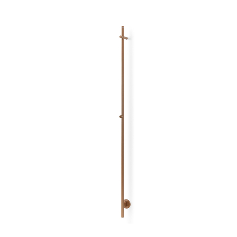 FugaFlow Eccelente Caloro Radiateur sèche-serviettes électrique - 170cm de hauteur - 30Watt - cuivre SW1469298