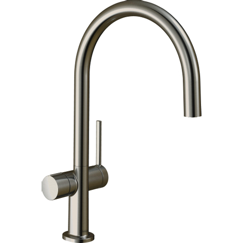 Hansgrohe Talis m54 Eengreeps keukenmengkraan - 220 - stopkraan - voor vaatwasser - rvs look SW541887
