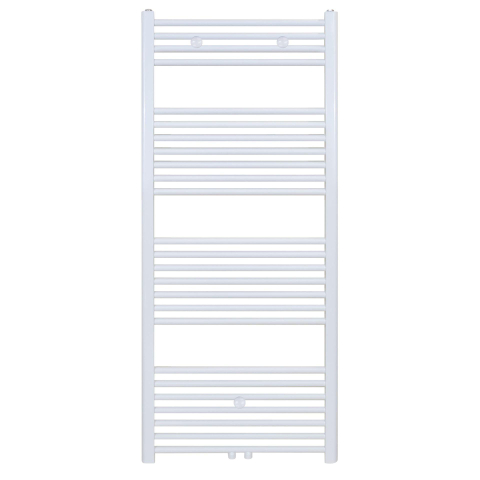 Belrad Handdoekradiator - middenaansluiting - 1400X500mm - 655Watt - Wit SW1152381