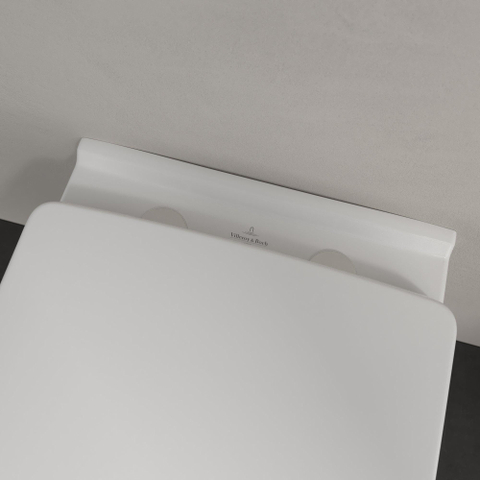 Villeroy & Boch O.novo wandcloset verkort - 49cm - met spoelrand diepspoel CeramicPlus - diepspoel - compact - White Alpine (glans wit) 0124163