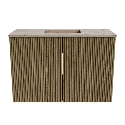 Mondiaz JOYA-DLUX 60cm toiletmeubel - kleur Dusk - Wastafel FAYE positie Midden 1 kraangat kleur Arena. SW1425739
