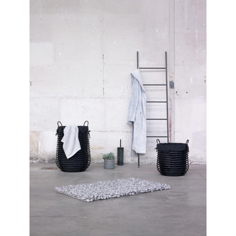 Aquanova Rocca Tapis de bain 60x60cm Gris argenté SW486115