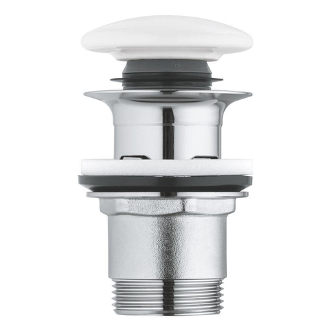 GROHE Essence afvoerplug push-open keramisch - wit SW1477591