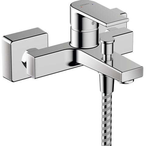 Hansgrohe Vernis Shape Eengreeps - opbouw badmengkraan - 2 flow rates - hoogglans chroom SW651611
