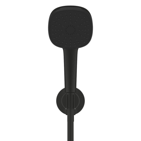 Grohe Tempesta Badset - met handdouche - 3 straalsoorten - inclusief wanddouchehouder en doucheslang 150cm - matte black (mat zwart) SW1185477