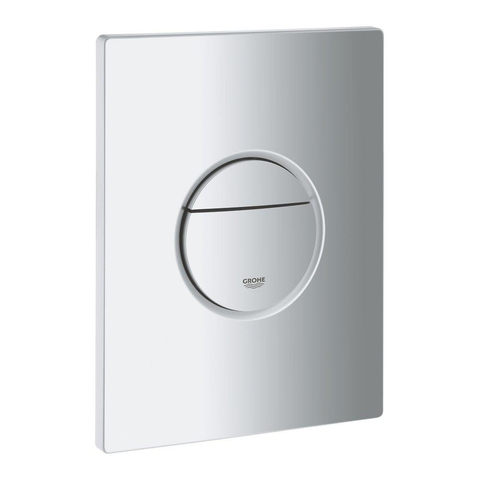 Grohe Nova Cosmopolitan Bedieningsplaat - S-Size - verticaal/horizontaal - mat chroom 0434352