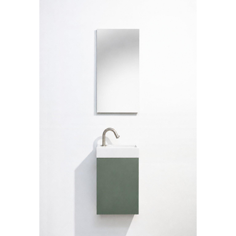 GO by Van Marcke Vikos fonteinset - 40cm - deur links - kraangat links - sage green (groen) SW1603306