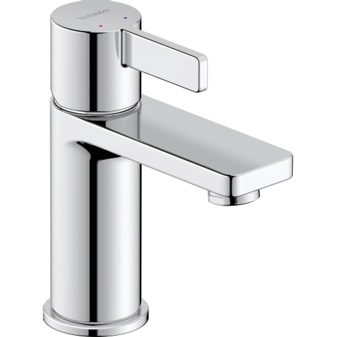 Duravit D-neo Wastafelmengkraan - eengreeps - 50x139x151mm - hoogglans chroom SW640584