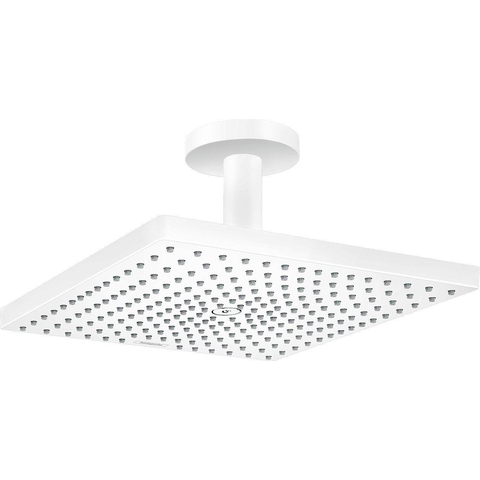 Hansgrohe Raindance E hoofddouche - 30x30cm - met plafondaansluiting - mat wit SW297588