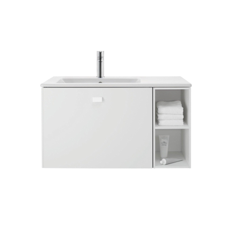 Duravit B.2 1 greeps wastafelmengkraan - 175x42x165mm - hoogglans chroom SW213560