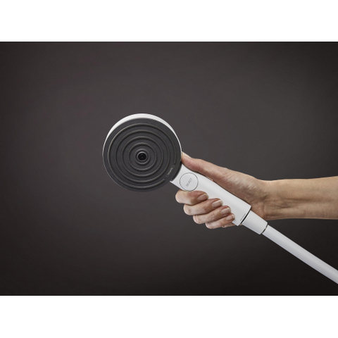 Hansgrohe Pulsify select s - select glijstangset - 3jet Relaxation - 10.5cm - met glijstang 90 cm - mat wit SW651056