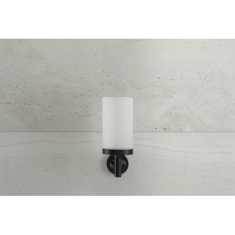 Duravit Starck T Tandenborstelhouder - matglas - mat zwart SW297076