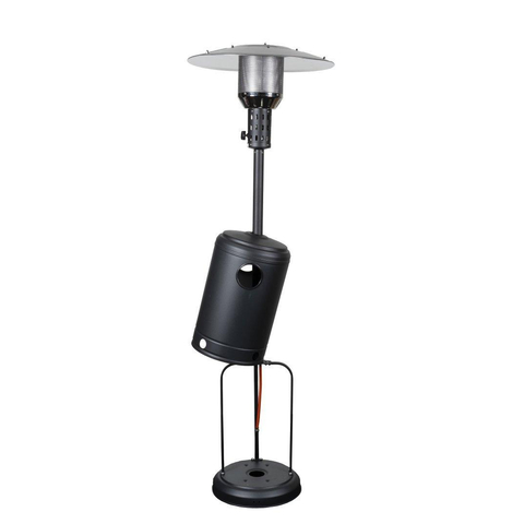 Eurom Chauffage de terrasse THG 10000 Chauffage de patio au gaz 10000 watts Noir mat SW539137