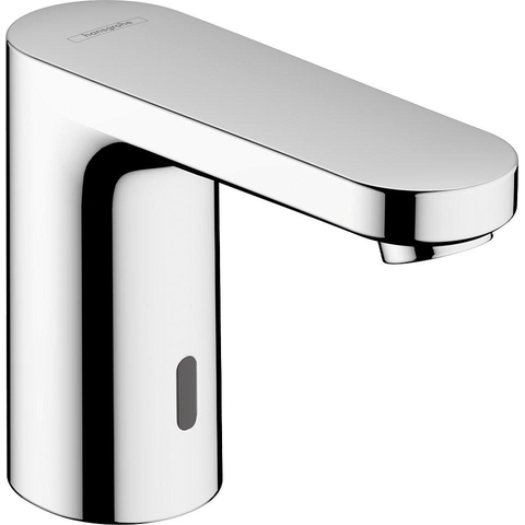 Hansgrohe Vernis Blend wastafelkraan elektronisch 6V warm water - hoogglans chroom SW651445