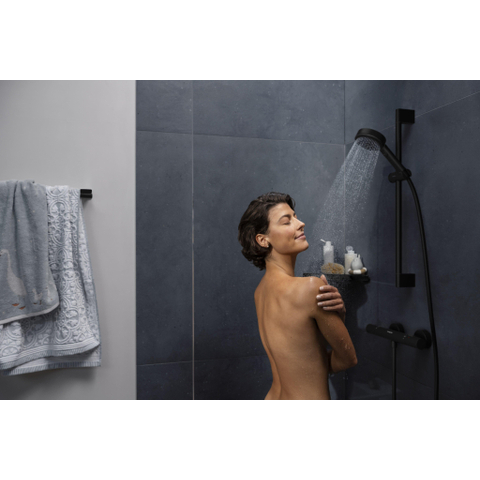 Hansgrohe Ecostat fine Douche - thermostaat - opbouw - mat zwart SW1152218